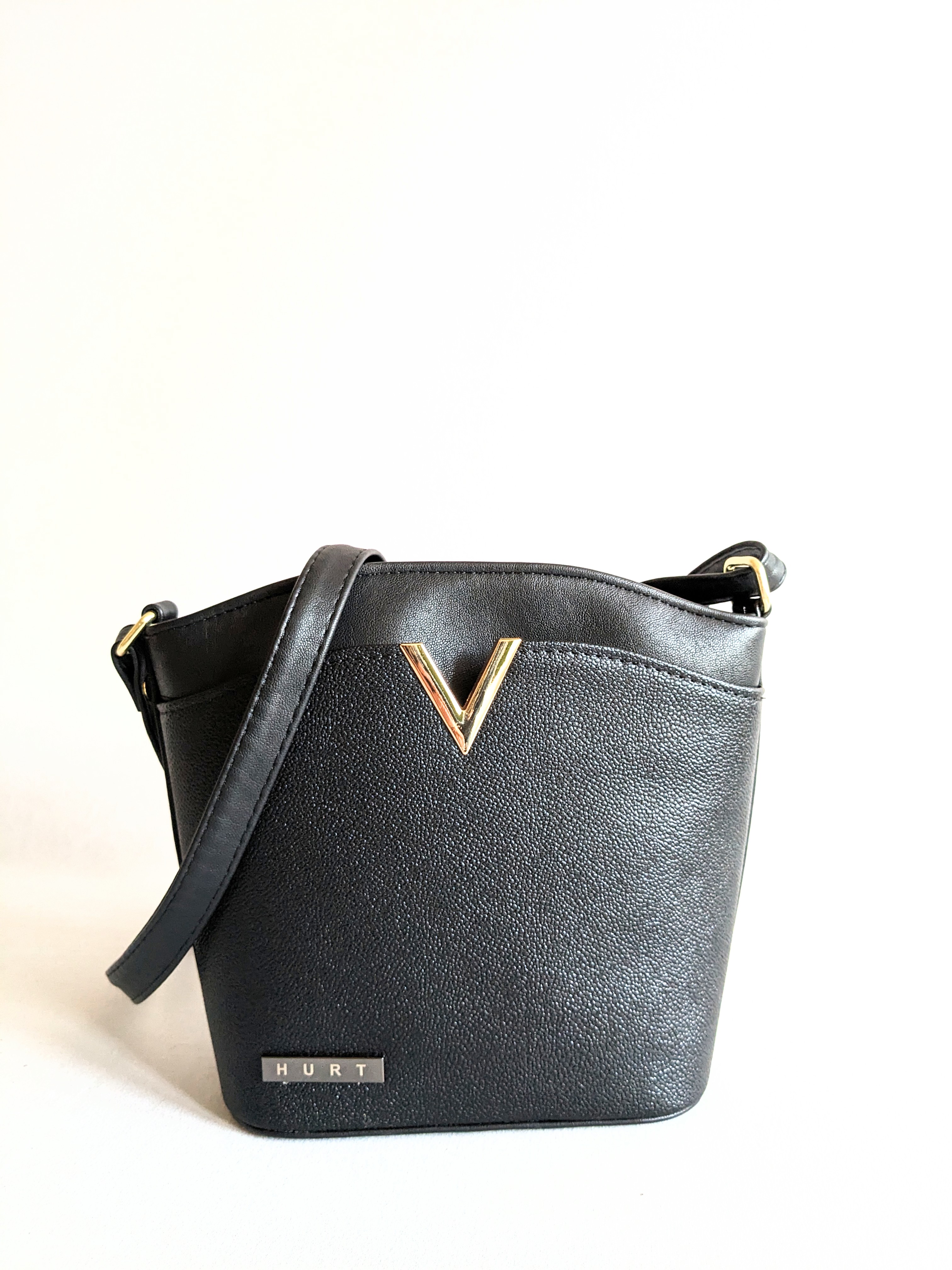 Crossbody kabelka - černá HURT H-636 černá