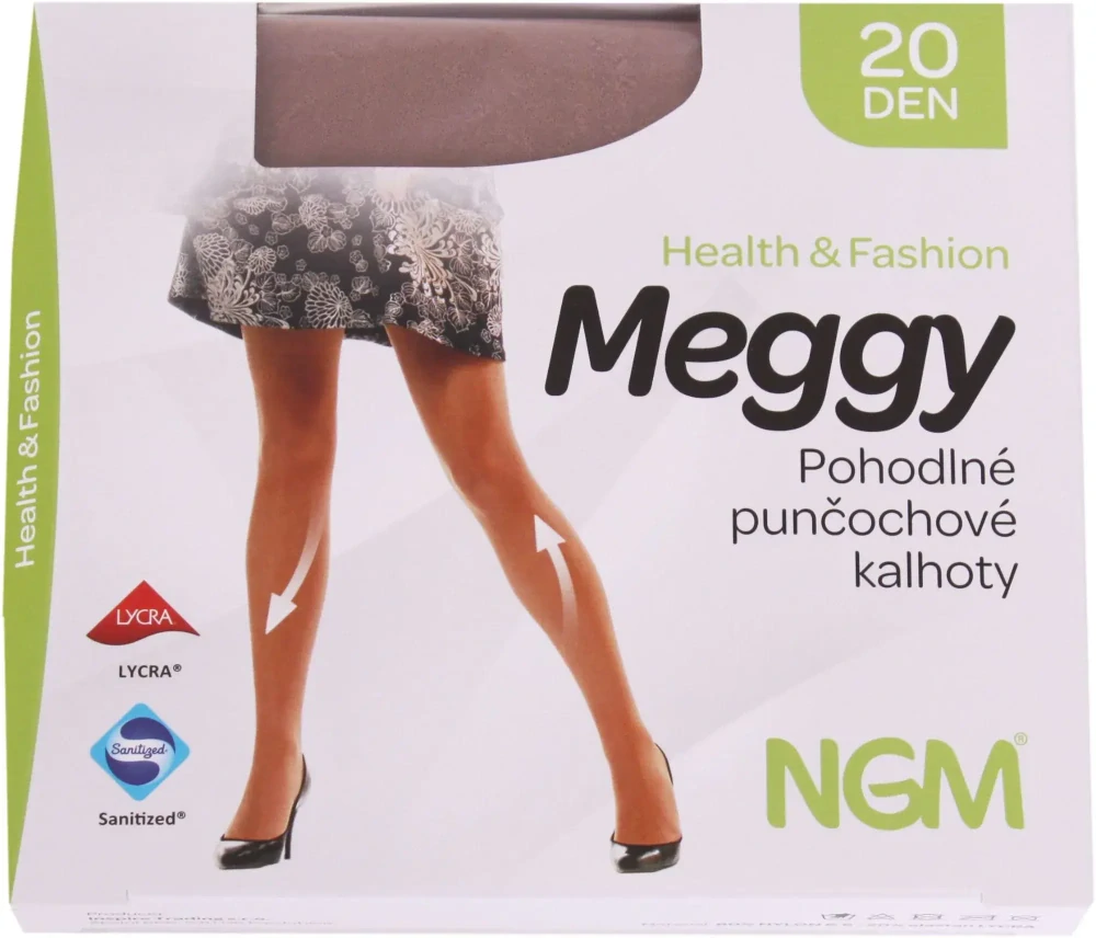 MEGGY punčochové kalhoty 20 DEN s podpůrným tlakem 8 - 10 mmHg