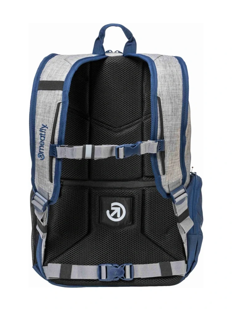 Batoh Meatfly Basejumper, Blue / Grey Heather, 22 L