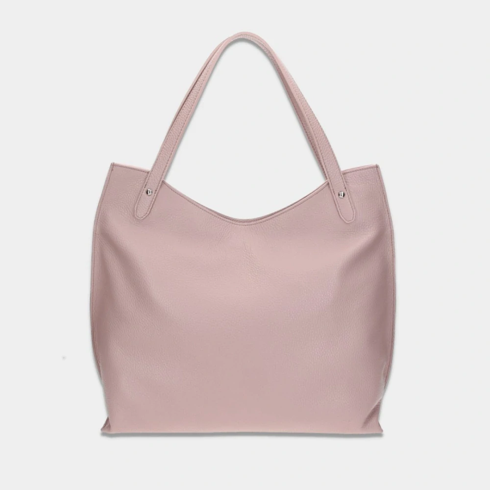 Shopper kabelka Autogram nude/stříbro