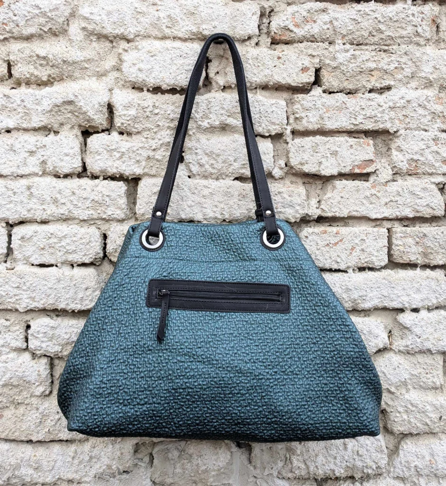Dámská velká taška Bulaggi Sunny shopper smaragdově zelená 