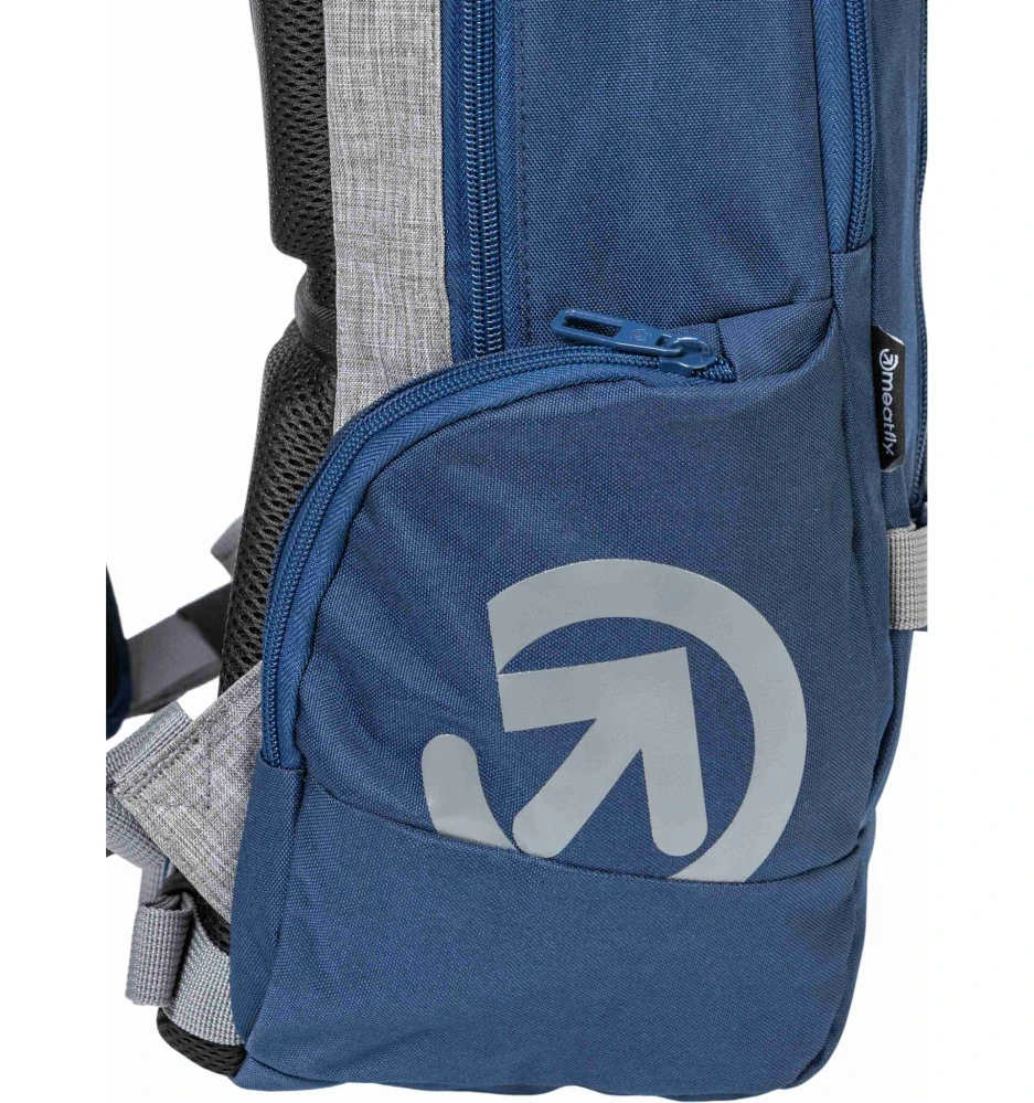 Batoh Meatfly Basejumper, Blue / Grey Heather, 22 L