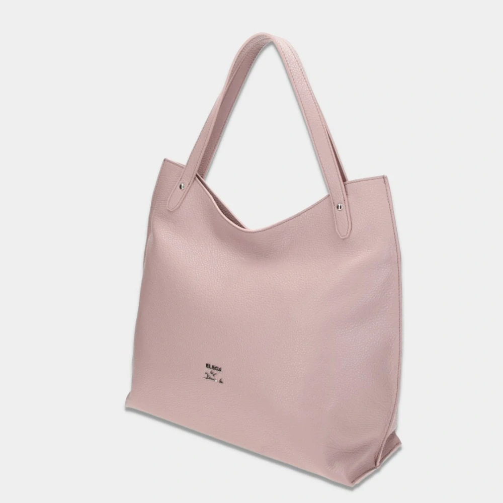 Shopper kabelka Autogram nude/stříbro