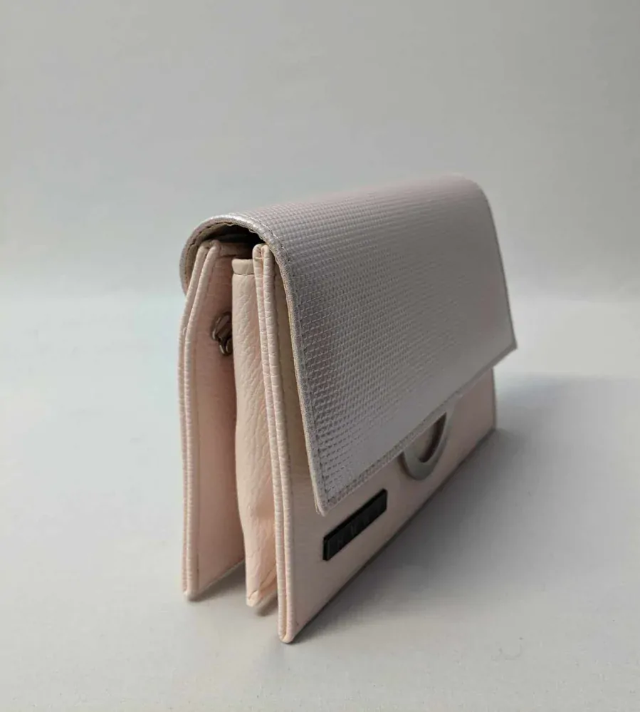Elegantní kabelka HURT H-538 (17) světle růžová barva