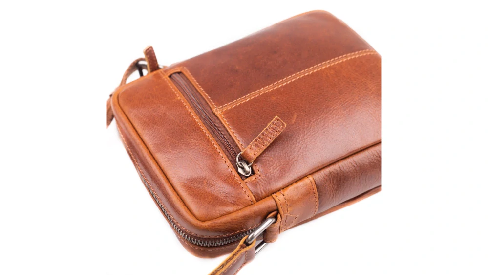 Pánská taška přes rameno kožená SEGALI 171 tan