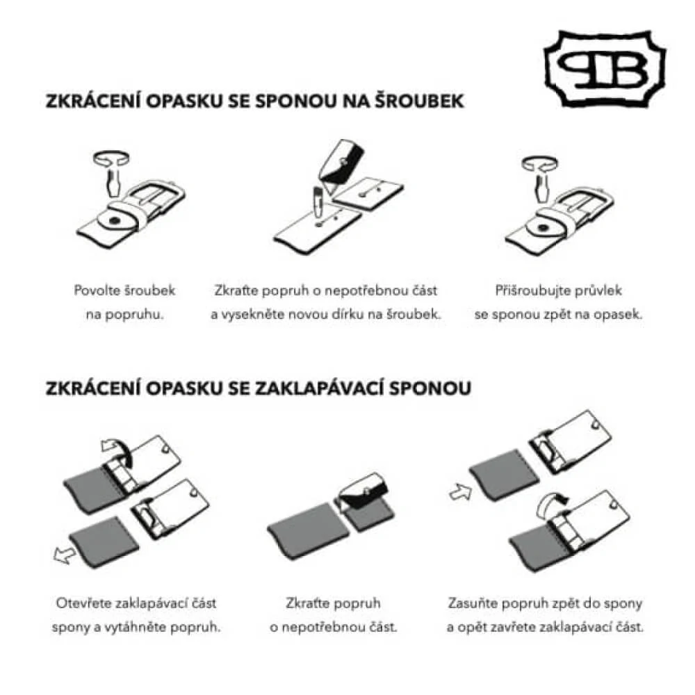 Pánský kožený opasek 35-020-A11 černý