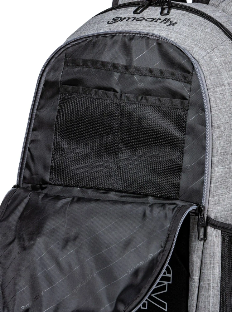 Batoh Meatfly Basejumper, Grey Heather / Black, 22 L