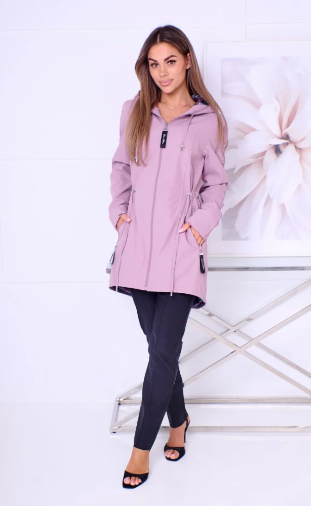 ZORKA dámská jarní bunda-šeříková