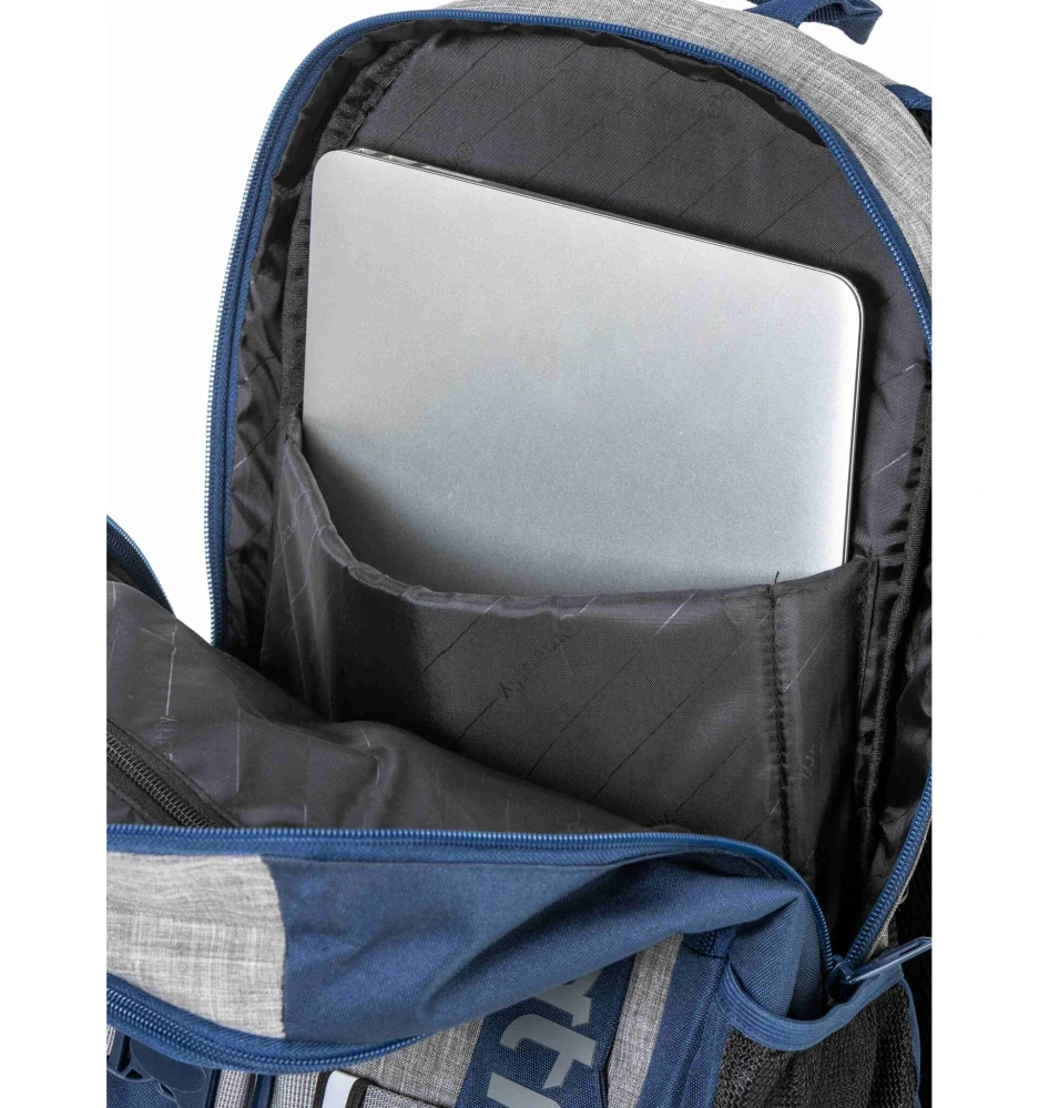 Batoh Meatfly Basejumper, Blue / Grey Heather, 22 L
