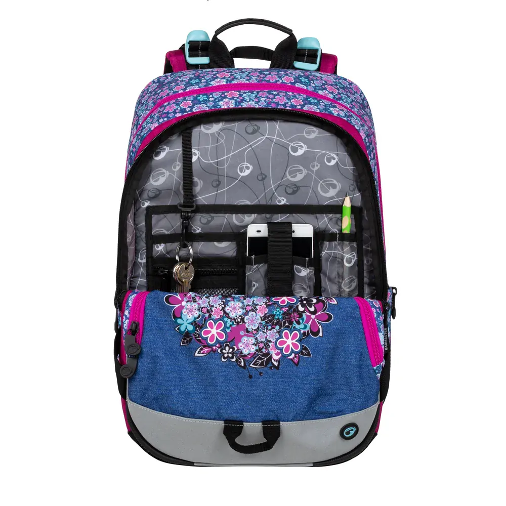 Bagmaster ALFA 20 A  modrá/růžová/bílá