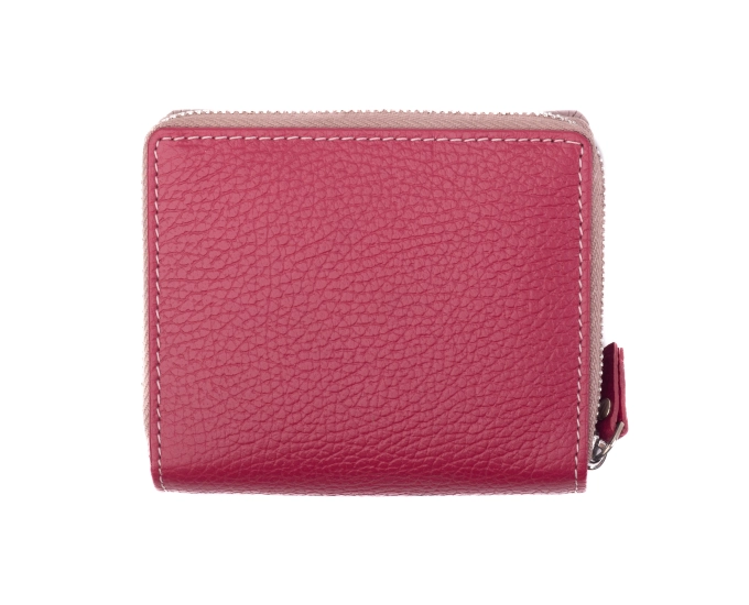 Kožená peněženka SG-7544 magenta/cameo rose