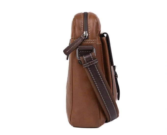 Pánská taška přes rameno SEGALI 29405 MID TAN