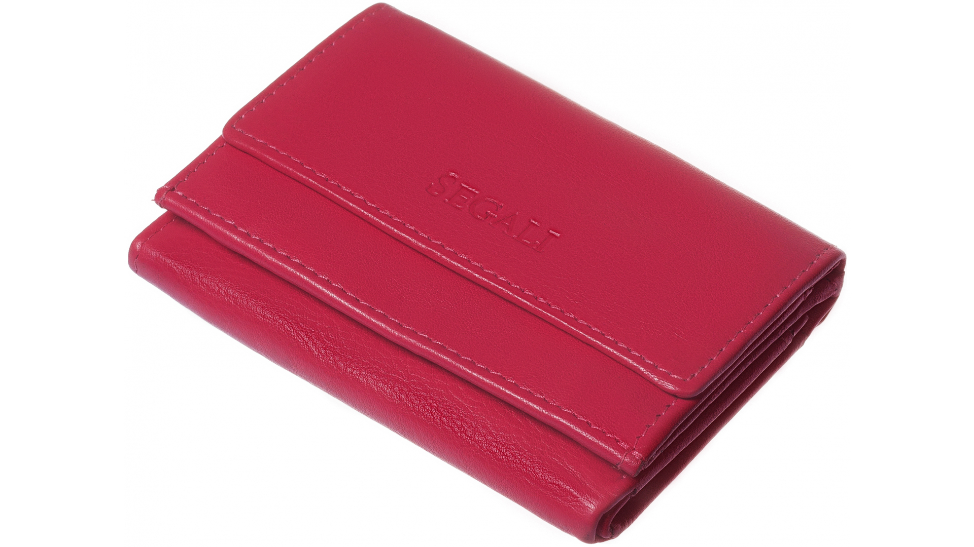 Kožená peněženka  SG-1756 hot pink