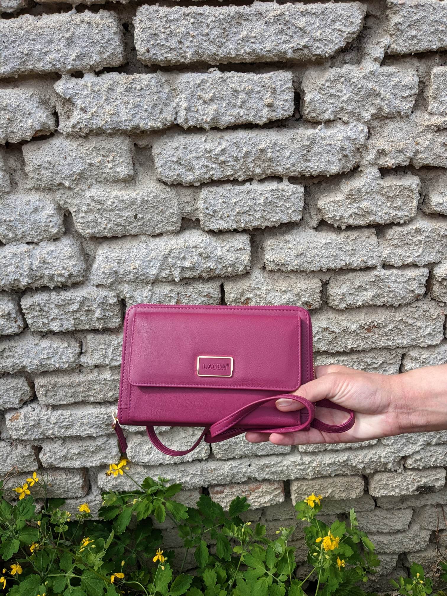 Dámská peněženka kožená Cranberry BLC/5425/522