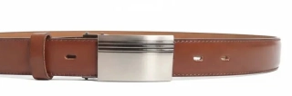 Pánský kožený opasek 30-020-6PS-48 koňakový