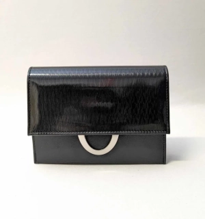 Elegantní kabelka HURT H-538 (10) černá barva