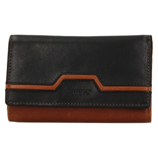Dámská peněženka LAGEN BLC/5305/222 cognac-black
